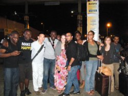 2011 team at airport